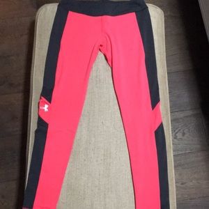 Exercise pink pants